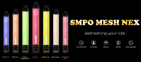 SMPO MESH NEX DISPOSABLE VAPE NEW LAUNCHING